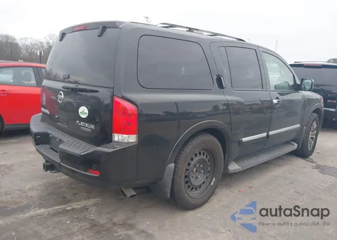 2015 Nissan Armada Platinum z USA, uszkodzony, nr VIN 5N1BA0NF2FN610962